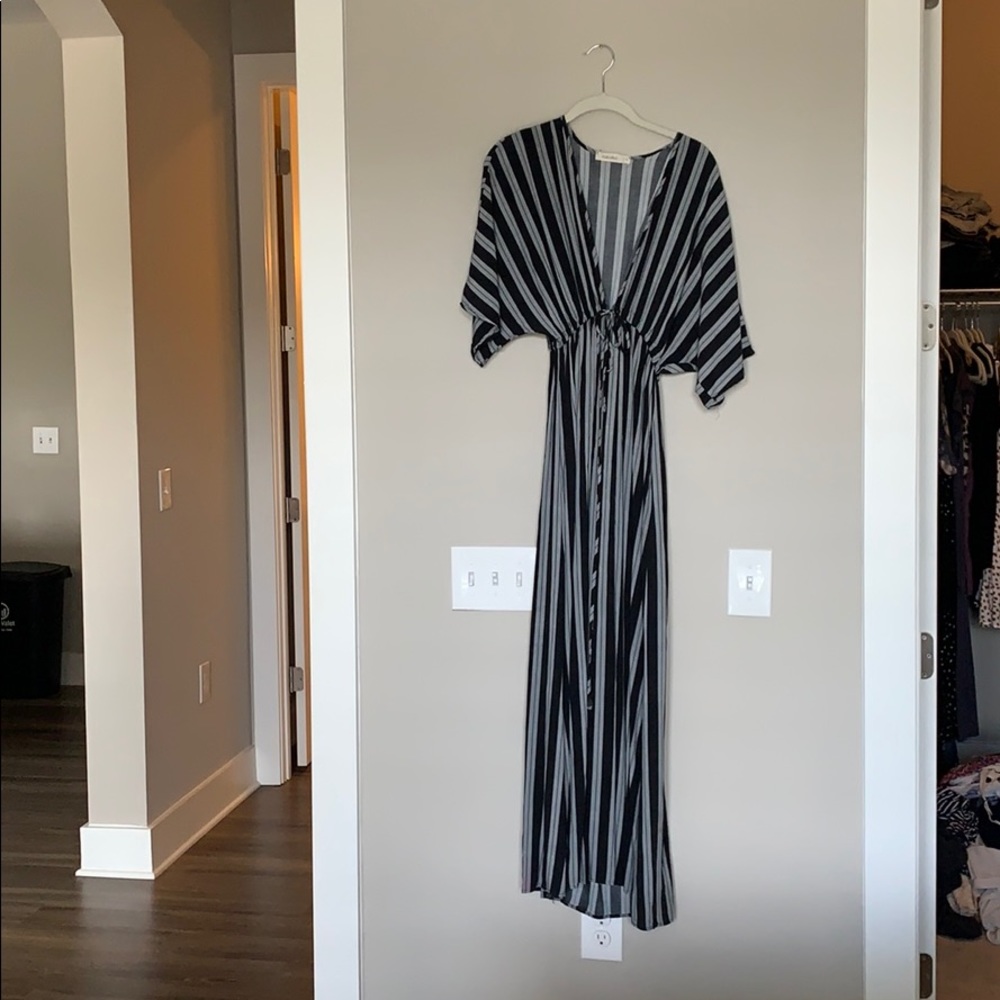 Black and Grey Maxi